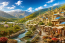 آب پایدار، بازار پایدار روستای مولد