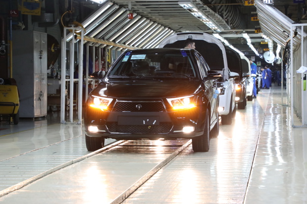 تولید روزانه ایران‌خودرو به بیش از ۲۳۰۰ دستگاه رسید