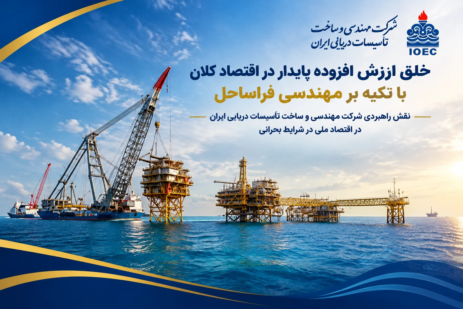 نقش راهبردی شرکت مهندسی و ساخت تأسیسات دریایی ایران در اقتصاد ملی در شرایط بحرانی
