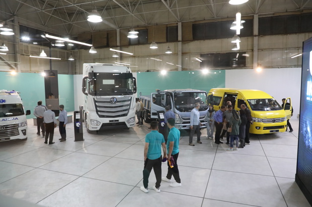 نمایش محصولات ایران‌خودرو دیزل در نمایشگاه بین‌المللی تبریز