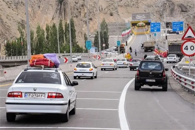 وقوع ۴۱ تصادف در آزادراه تهران-شمال طی نوروز ۱۴۰۴